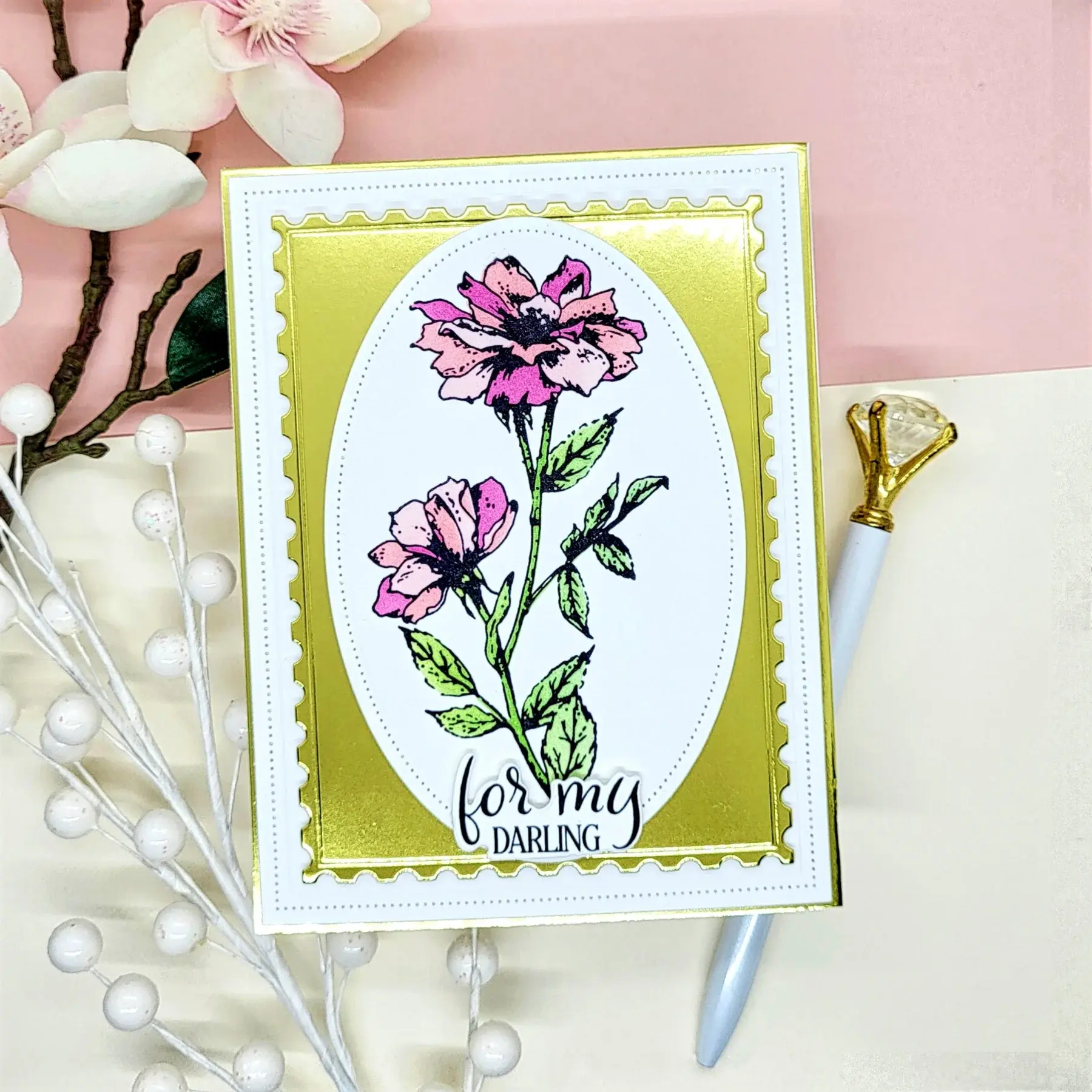 LDRS CREATIVE LDRS CREATIVE VICTORIAN PETALS IMPRESS-ION PRESS + FOIL PLATES