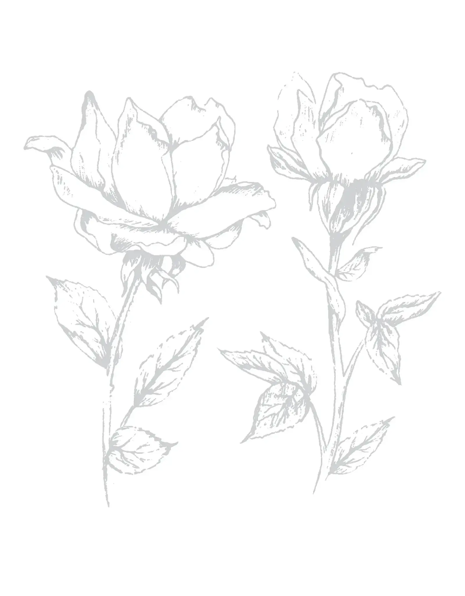 LDRS CREATIVE LDRS CREATIVE VELVET PETALS IMPRESS-ION PRESS + FOIL PLATES