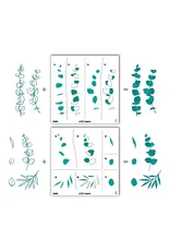 LDRS CREATIVE LDRS CREATIVE EUCALYPTUS LAYERING STENCILS SET 2/PK