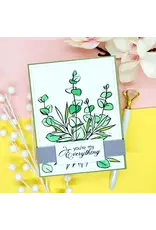 LDRS CREATIVE LDRS CREATIVE EUCALYPTUS LAYERING STENCILS SET 2/PK