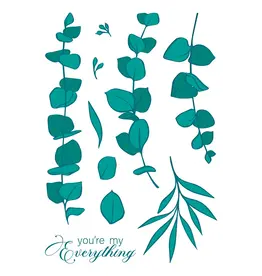 LDRS CREATIVE LDRS CREATIVE EUCALYPYUS CLEAR STAMP SET