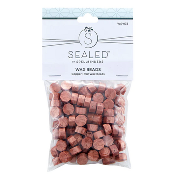 SPELLBINDERS SPELLBINDERS SEALED BY SPELLBINDERS COLLECTION COPPER WAX BEADS 100/PK