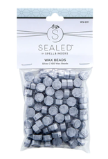 SPELLBINDERS SPELLBINDERS SEALED BY SPELLBINDERS COLLECTION SILVER WAX BEADS 100/PK