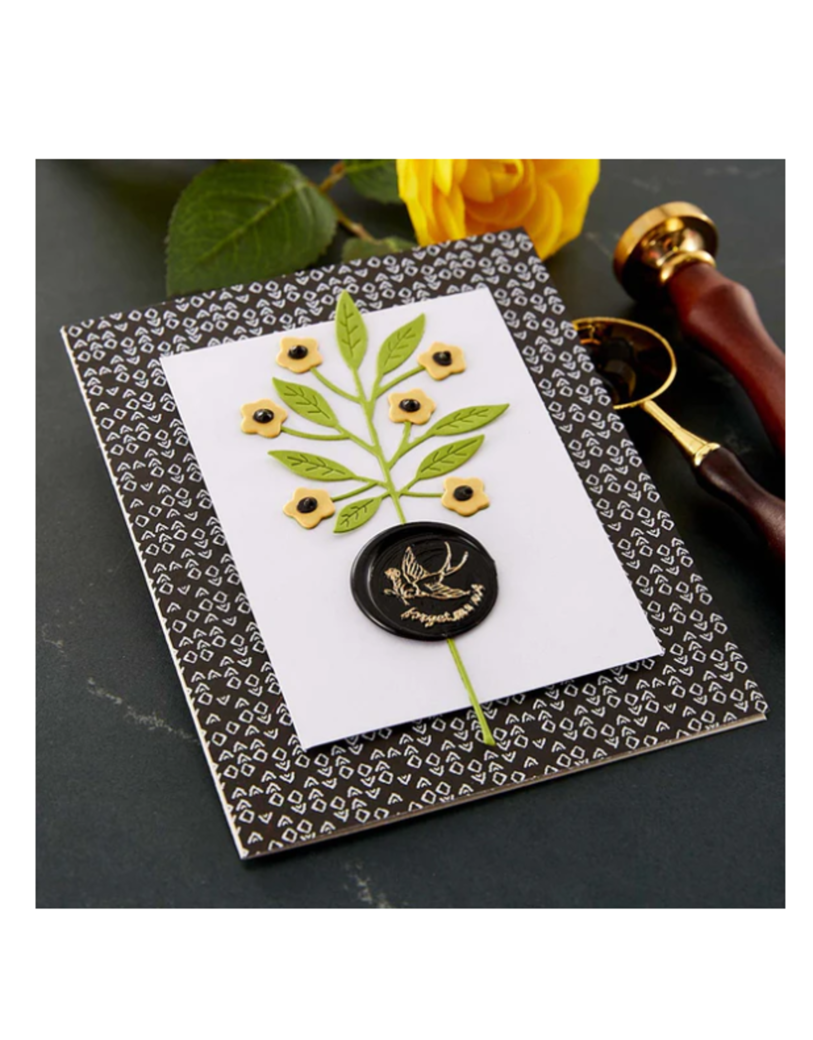 SPELLBINDERS SPELLBINDERS SEALED BY SPELLBINDERS COLLECTION BLACK WAX BEADS 100/PK