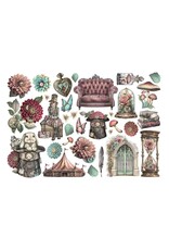 STAMPERIA STAMPERIA MASTER OF MAGIC EPHEMERA ADHESIVE PAPER CUT OUTS