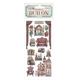 STAMPERIA STAMPERIA MASTER OF MAGIC HOUSE FURNISHINGS RUB-ON