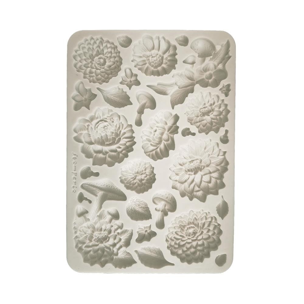 STAMPERIA STAMPERIA MASTER OF MAGIC PEONY A5 SILICONE MOULD