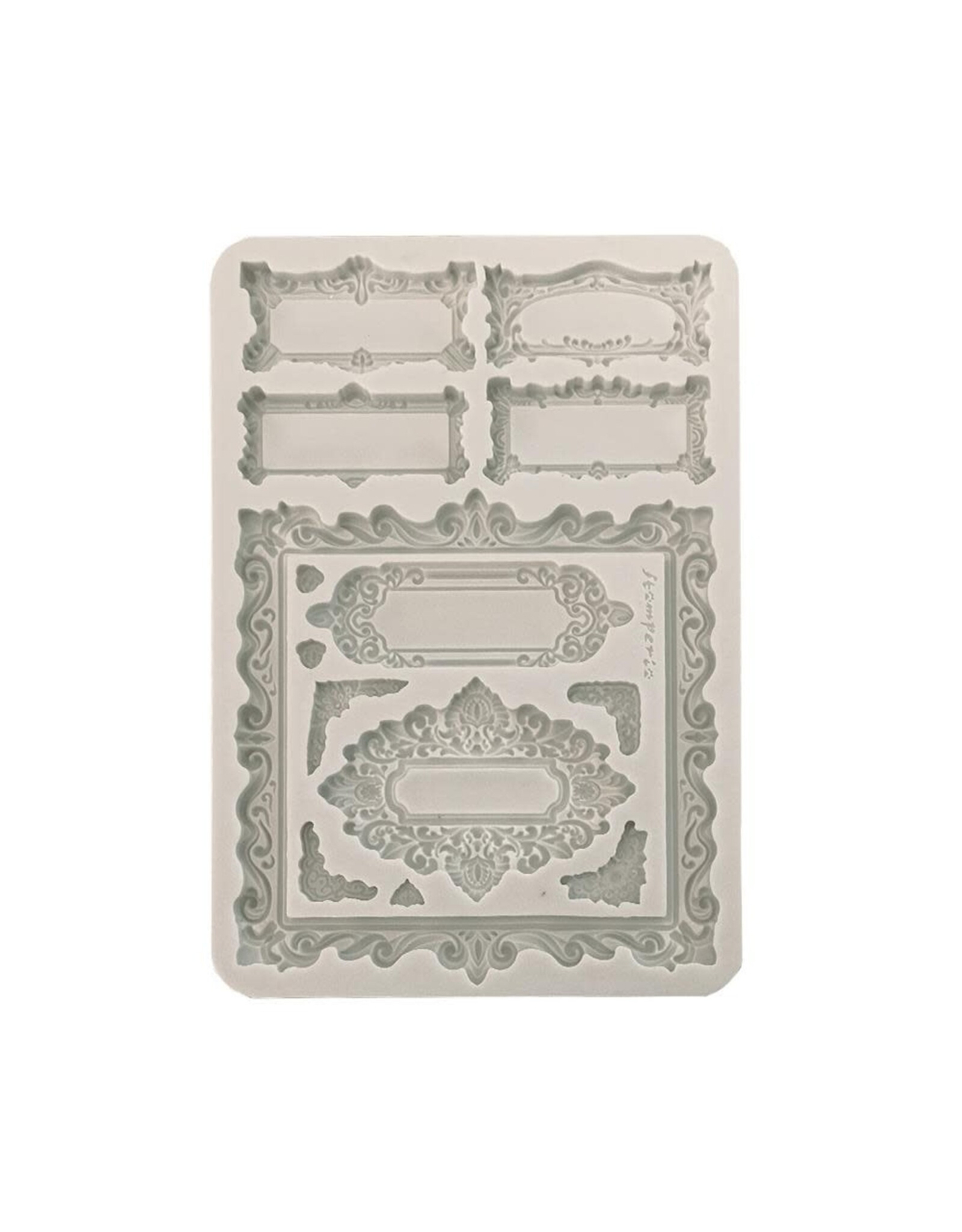 STAMPERIA STAMPERIA MASTER OF MAGIC GOTHIC LABEL A5 SILICONE MOULD