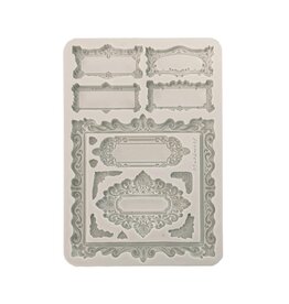 STAMPERIA STAMPERIA MASTER OF MAGIC GOTHIC LABEL A5 SILICONE MOULD