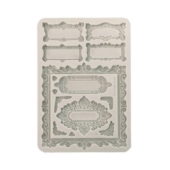 STAMPERIA STAMPERIA MASTER OF MAGIC GOTHIC LABEL A5 SILICONE MOULD