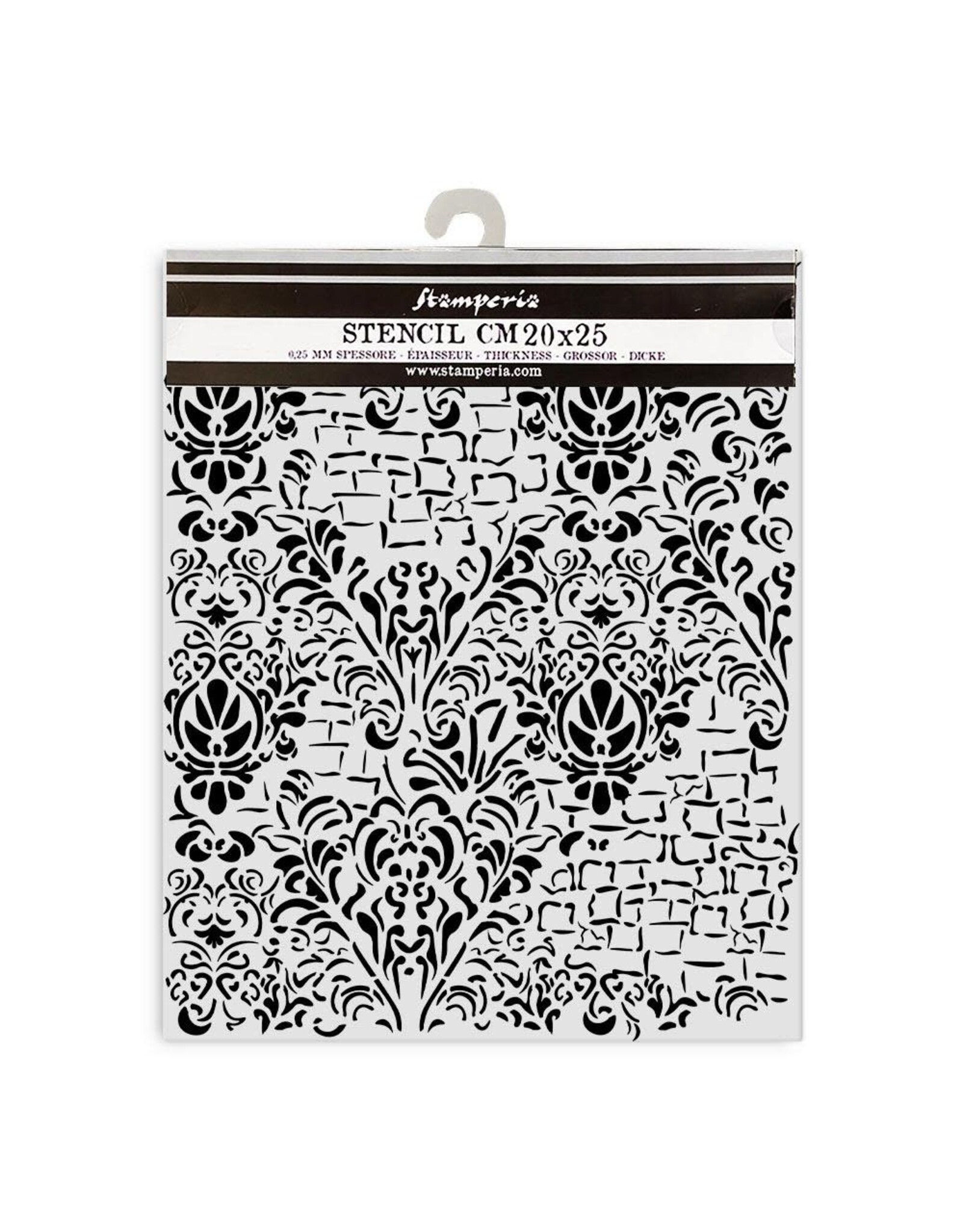 STAMPERIA STAMPERIA MASTER OF MAGIC TAPESTRY 20x25cm STENCIL