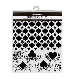 STAMPERIA STAMPERIA MASTER OF MAGIC PATTERN 20x25cm STENCIL
