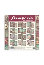 STAMPERIA STAMPERIA MASTER OF MAGIC COLLECTION 12x12 COLLECTION PACK 10 SHEETS