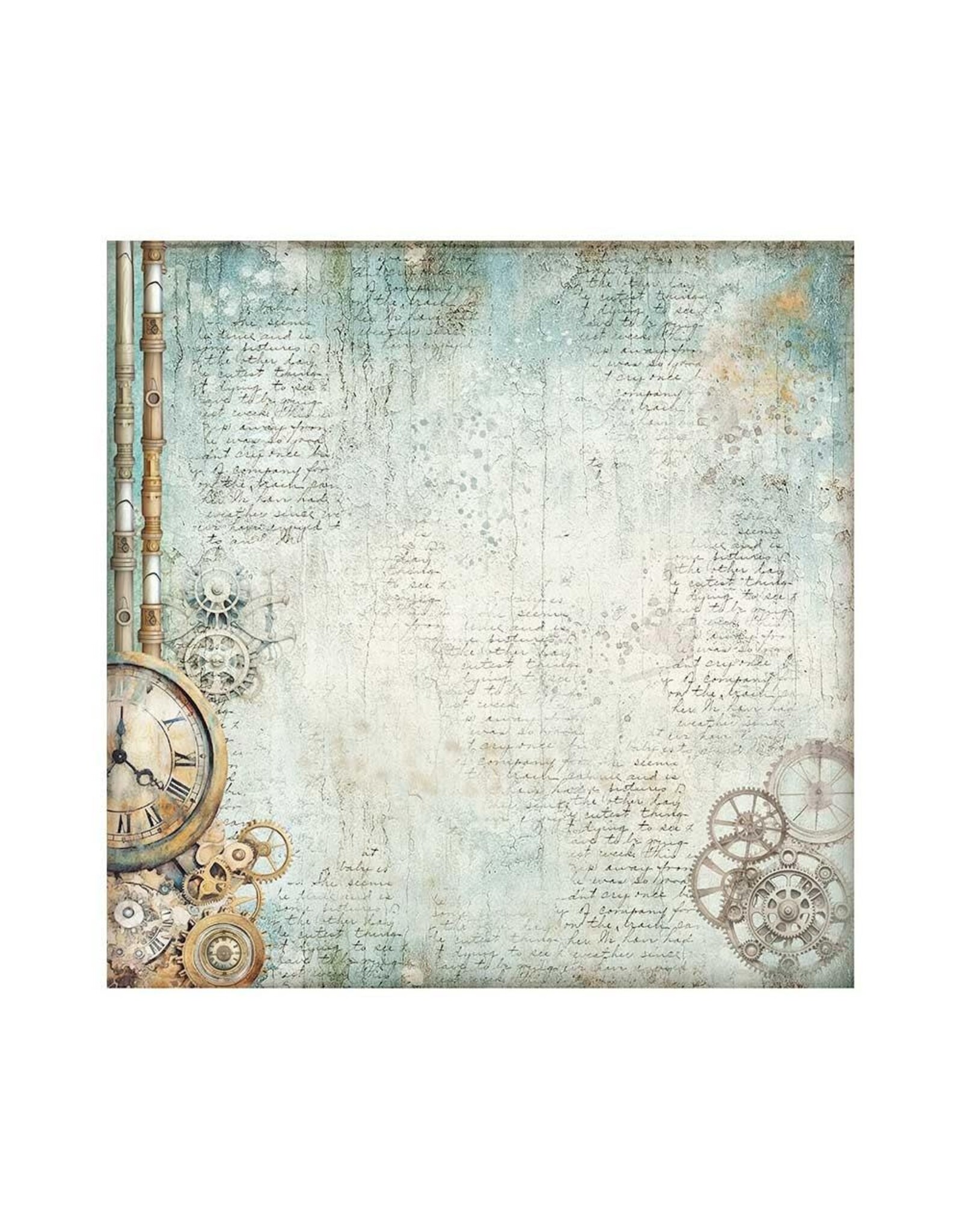 STAMPERIA STAMPERIA MASTER OF MAGIC 12x12 POLYESTER FABRIC SHEETS 4/PK