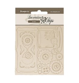 STAMPERIA STAMPERIA MASTER OF MAGIC HOURGLASS 5.5x5.5 LARGE DECORATIVE CHIPS