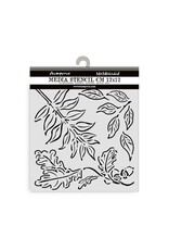 STAMPERIA STAMPERIA ACORNS 12x12cm STENCIL