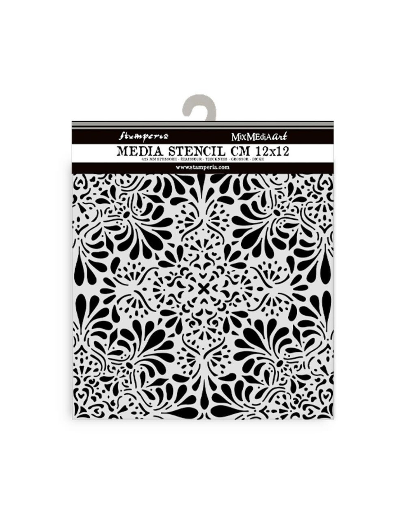 STAMPERIA STAMPERIA LACE 12x12cm STENCIL
