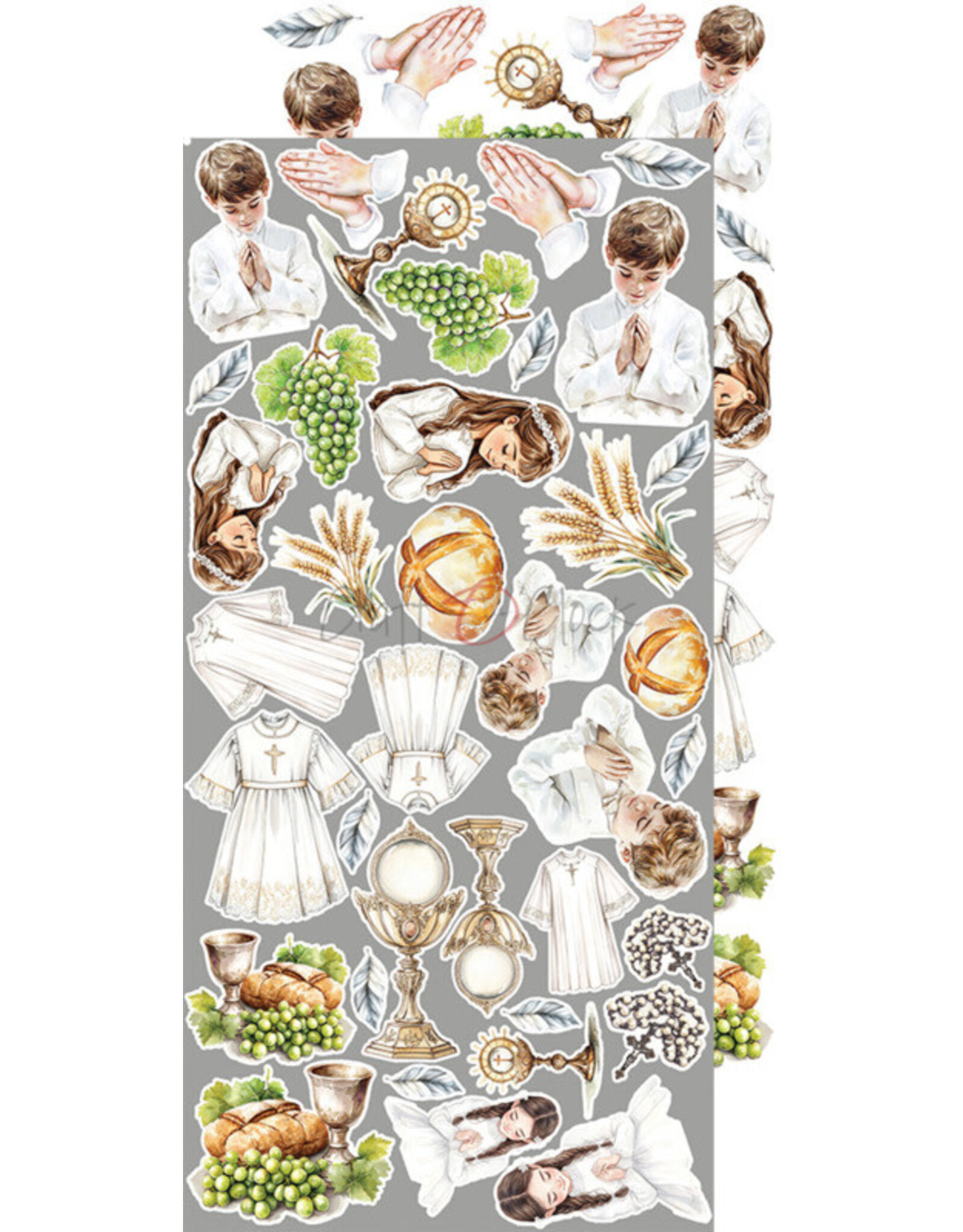 CRAFT O'CLOCK CRAFT O'CLOCK CHERISHED MEMORIES EXTRAS SET-MIX 6x12  COLLECTION PACK 18 SHEETS