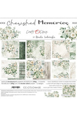 CRAFT O'CLOCK CRAFT O'CLOCK CHERISHED MEMORIES 12x12 PAPER PAD 6 SHEETS