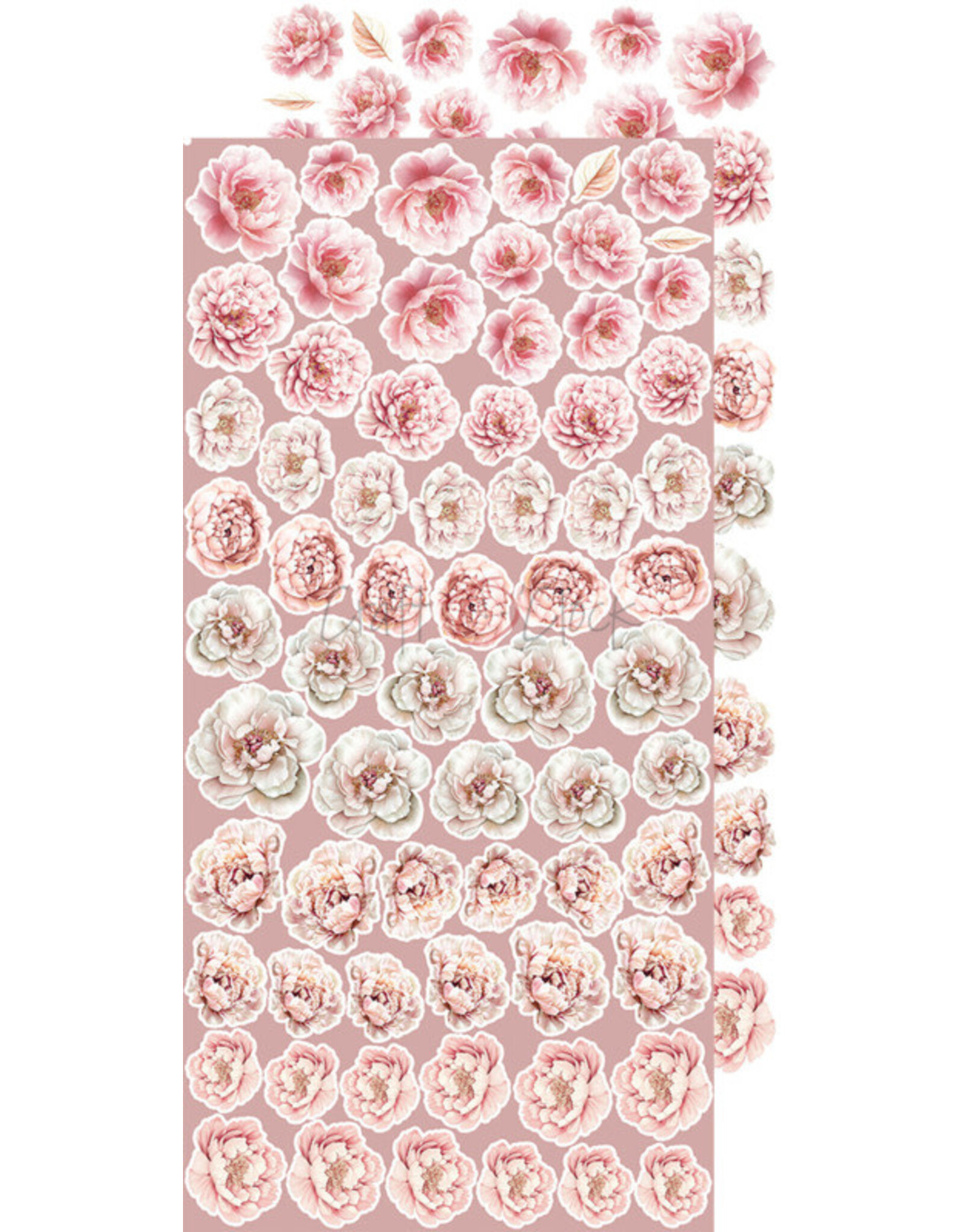 CRAFT O'CLOCK CRAFT O'CLOCK ROSE EMOTIONS EXTRAS SET-MIX 6x12 COLLECTION PACK 18 SHEETS