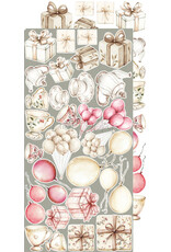 CRAFT O'CLOCK CRAFT O'CLOCK ROSE EMOTIONS EXTRAS SET-MIX 6x12 COLLECTION PACK 18 SHEETS