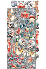 CRAFT O'CLOCK CRAFT O'CLOCK THE NOVEMBER MAN EXTRAS SET-MIX 6x12  COLLECTION PACK 18 SHEETS