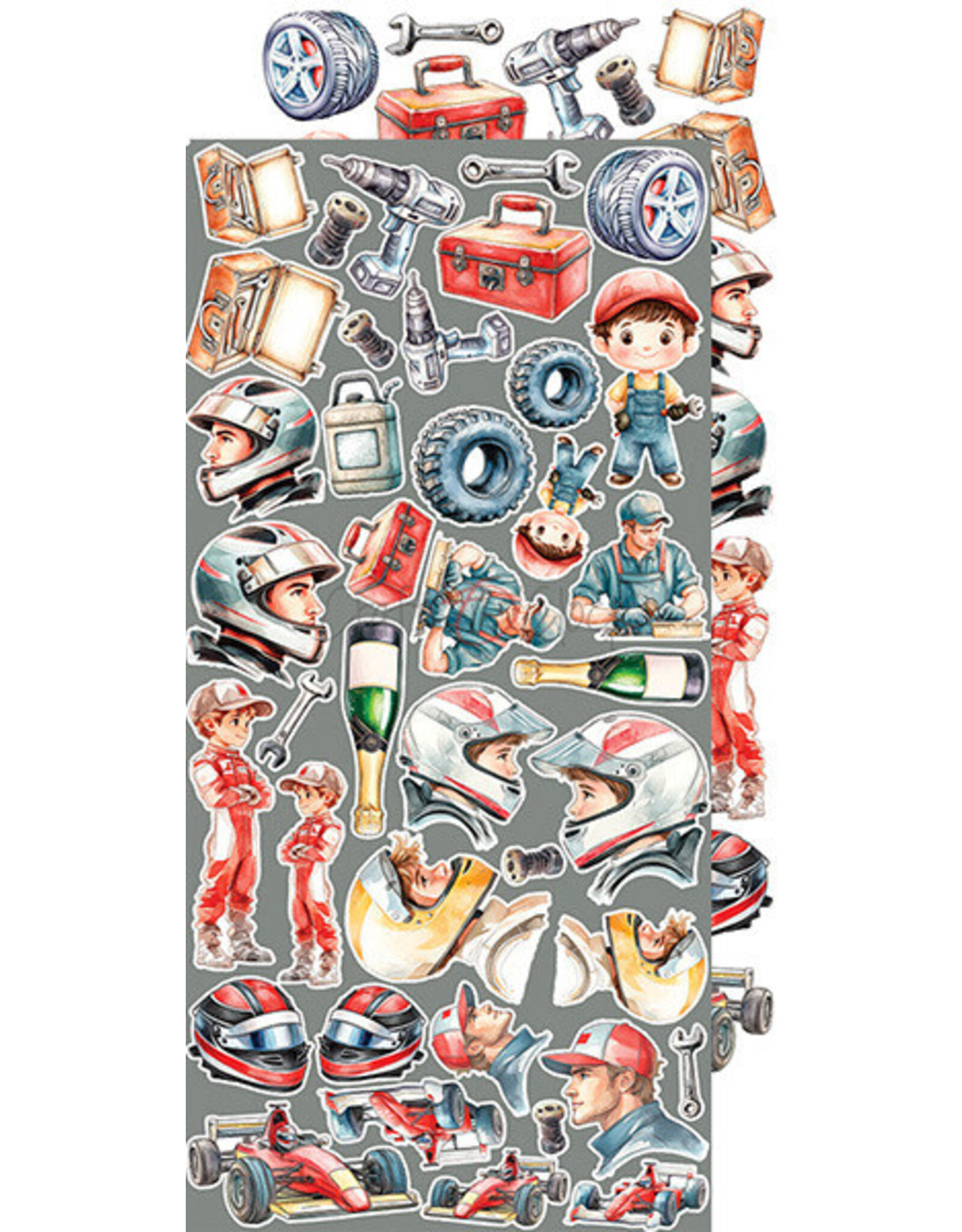 CRAFT O'CLOCK CRAFT O'CLOCK THE NOVEMBER MAN EXTRAS SET-MIX 6x12  COLLECTION PACK 18 SHEETS