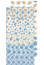 CRAFT O'CLOCK CRAFT O'CLOCK SOMETHING BLUE EXTRAS SET-MIX 6x12  COLLECTION PACK 18 SHEETS