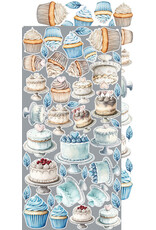 CRAFT O'CLOCK CRAFT O'CLOCK SOMETHING BLUE EXTRAS SET-MIX 6x12  COLLECTION PACK 18 SHEETS