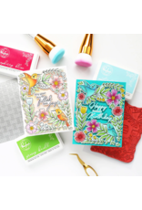 PINKFRESH PINKFRESH STUDIO HAPPY HUMMINGBIRDS CLING STAMP