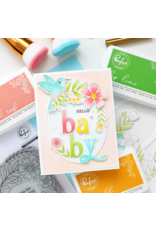 PINKFRESH PINKFRESH STUDIO HAPPY HUMMINGBIRDS CLING STAMP