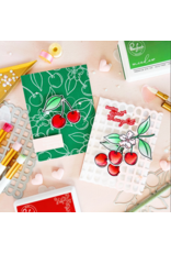 PINKFRESH PINKFRESH STUDIO CHERRY BLISS CLEAR STAMP SET