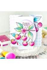 PINKFRESH PINKFRESH STUDIO CHERRY BLISS STENCIL SET 4/PK