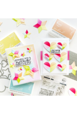 PINKFRESH PINKFRESH STUDIO RADIATING HEARTS & STARS DIE
