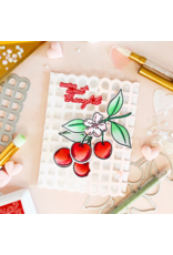 PINKFRESH PINKFRESH STUDIO SCALLOPED GRID COVERPLATE DIE