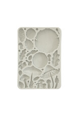 STAMPERIA STAMPERIA GOLDEN HARMONY WOOD AND MUSHROOMS A5 SILICONE MOULD