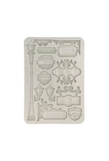 STAMPERIA STAMPERIA ART OF TRAVELLING PLATES A5 SILICONE MOULD