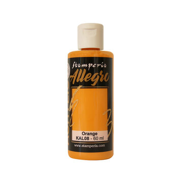 STAMPERIA STAMPERIA ALLEGRO PAINT ORANGE 59ML