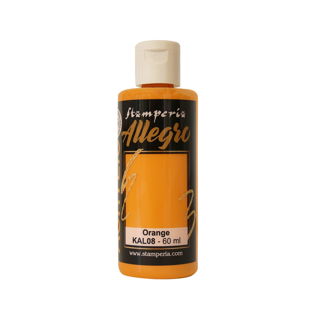 STAMPERIA STAMPERIA ALLEGRO PAINT ORANGE 59ML
