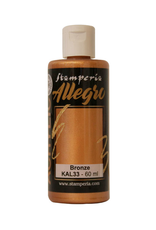 STAMPERIA STAMPERIA ALLEGRO PAINT 60ML BRONZE METALLIC