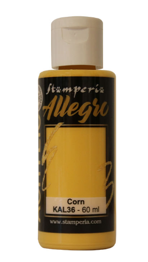 STAMPERIA STAMPERIA ALLEGRO PAINT 60ML CORN