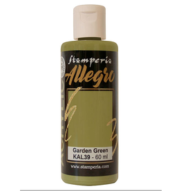 STAMPERIA STAMPERIA ALLEGRO PAINT GARDEN GREEN 60ML