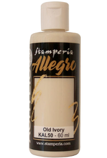 STAMPERIA STAMPERIA ALLEGRO PAINT OLD IVORY 60ML