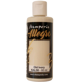 STAMPERIA STAMPERIA ALLEGRO PAINT OLD IVORY 60ML