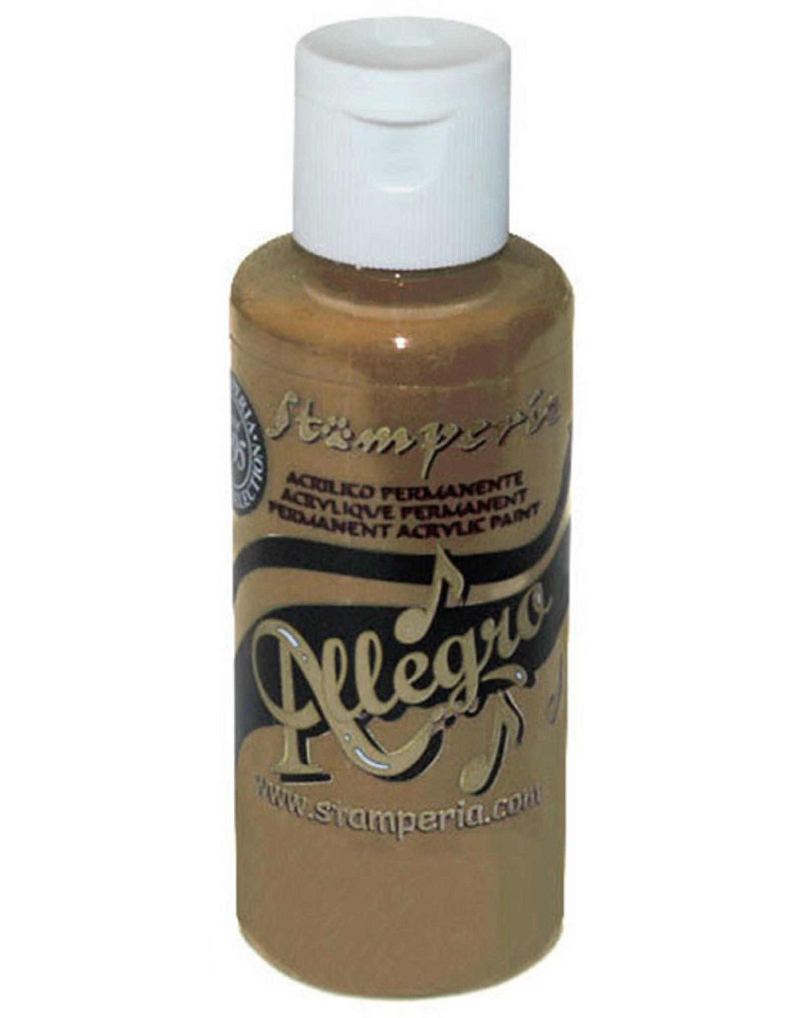 STAMPERIA STAMPERIA ALLEGRO PAINT 60ML CAPPUCCINO