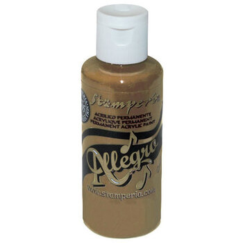 STAMPERIA STAMPERIA ALLEGRO PAINT 60ML CAPPUCCINO