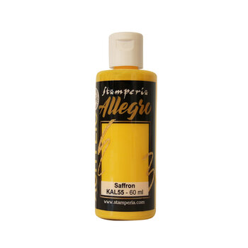 STAMPERIA STAMPERIA ALLEGRO PAINT 60ML SAFFRON
