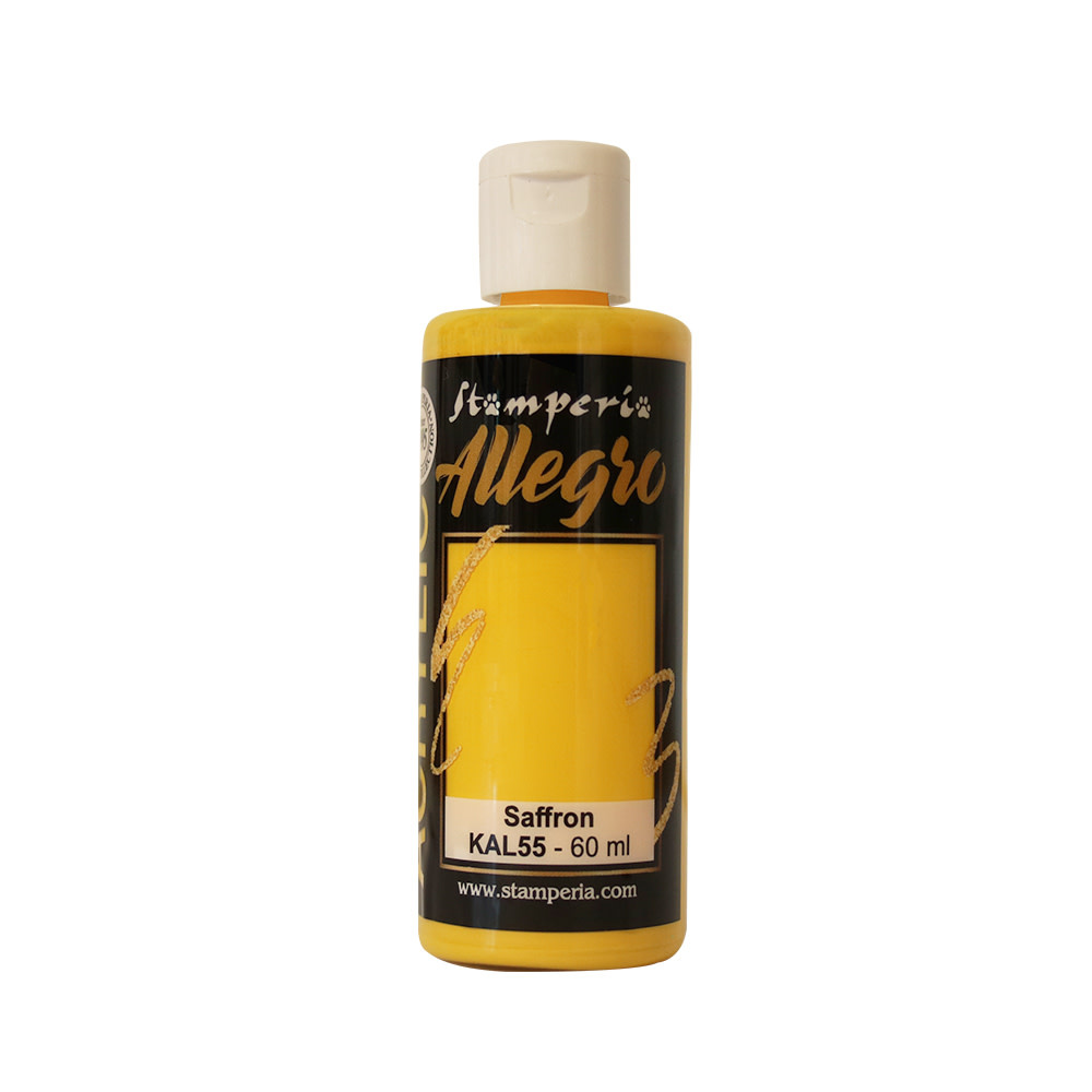 STAMPERIA STAMPERIA ALLEGRO PAINT 60ML SAFFRON