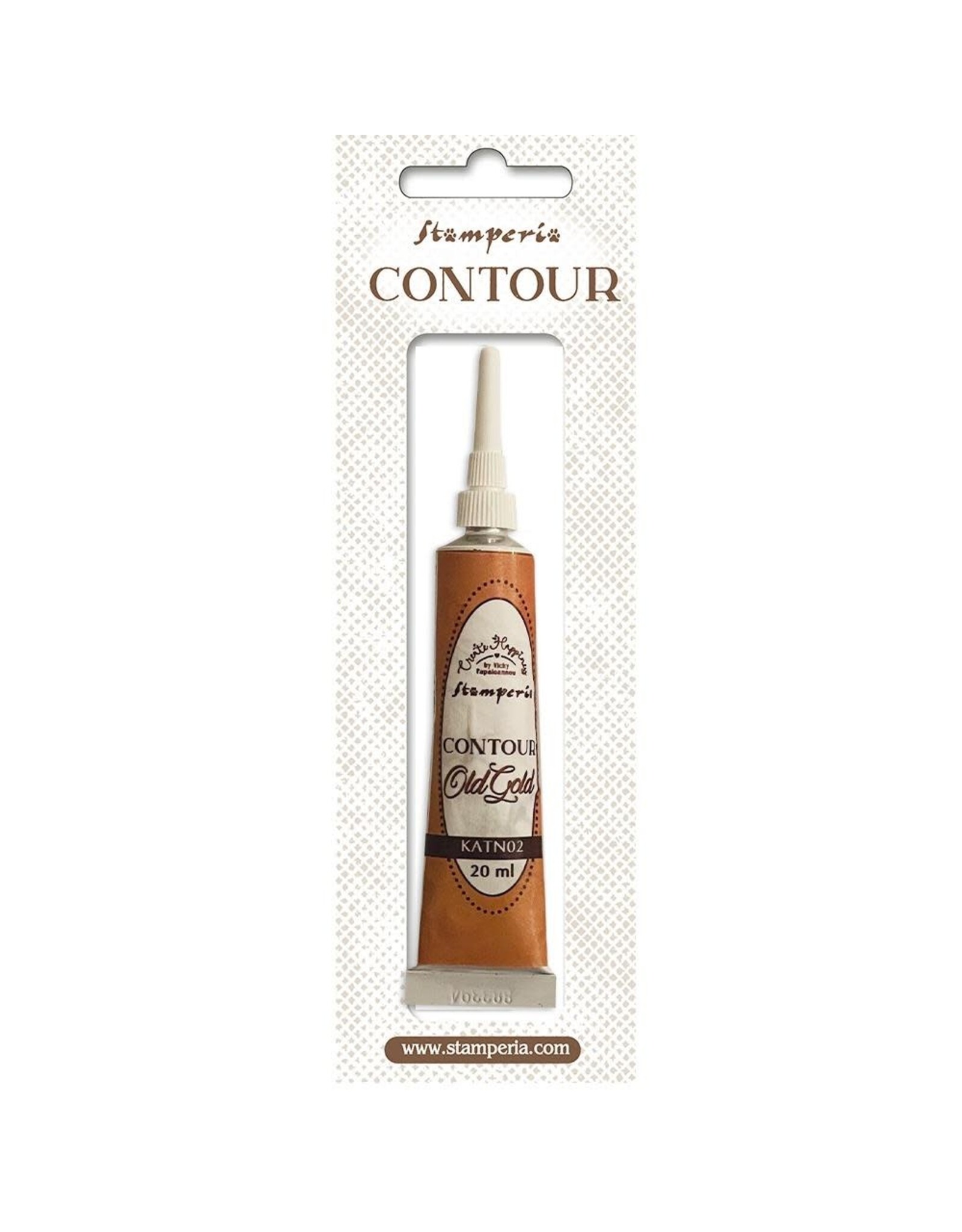 STAMPERIA STAMPERIA VICKY PAPAIOANNOU CREATE HAPPINESS OLD GOLD CONTOUR LINER