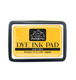 STAMPERIA STAMPERIA VICKY PAPAIOANNOU CREATE HAPPINESS WARM YELLOW DYE INK PAD